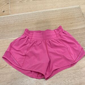 Lululemon Athletica Pink Athletic Shorts